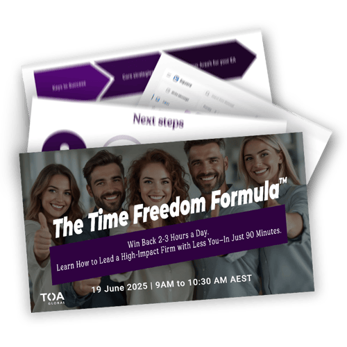 Time Freedom Formula - Slides mockup